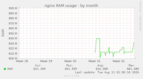 nginx RAM usage